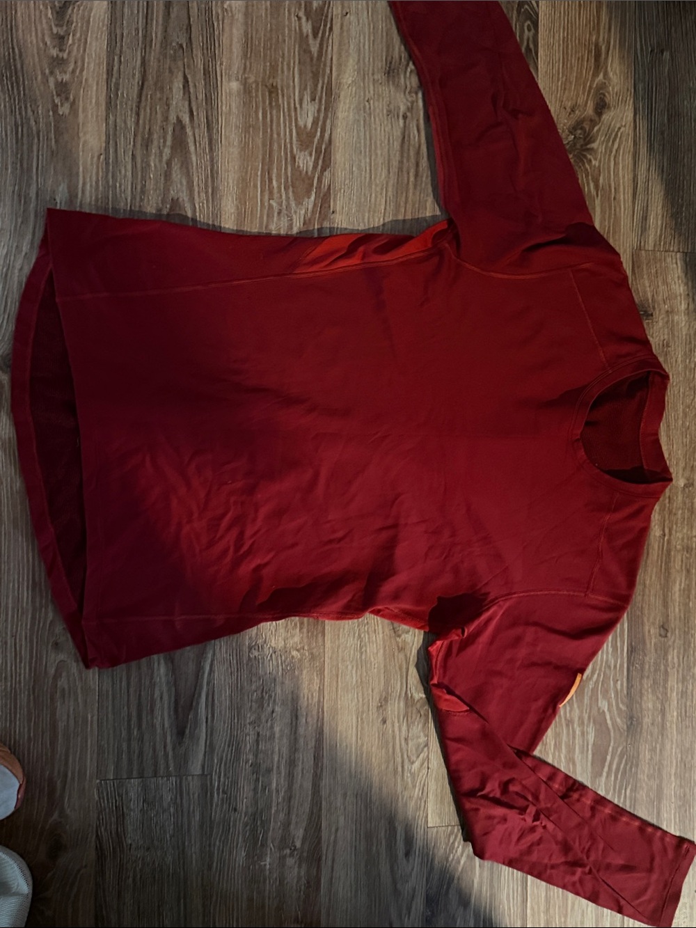 Arc'teryx Men's Long-Sleeve Crew Top - Burgundy